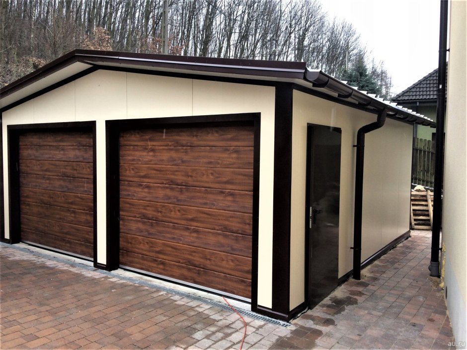 Гараж из сендвияпанелей