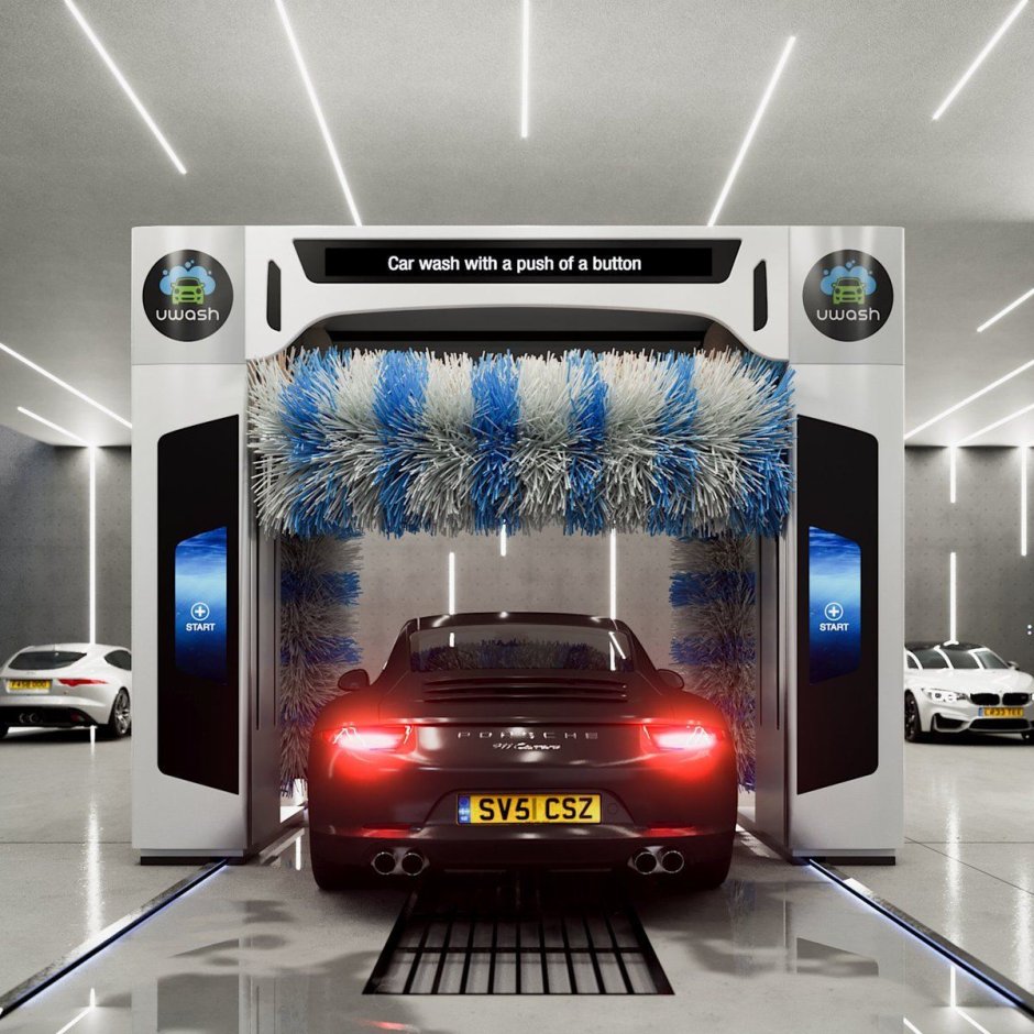 Интересные автомойки