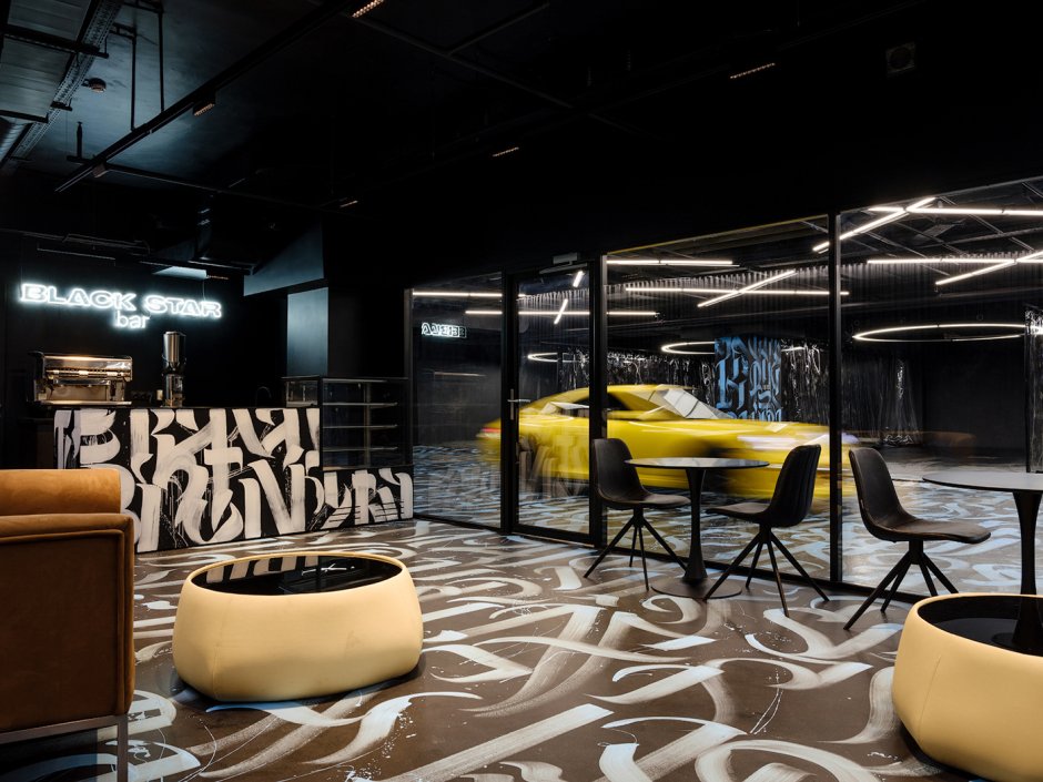 Black Star car Wash интерьер