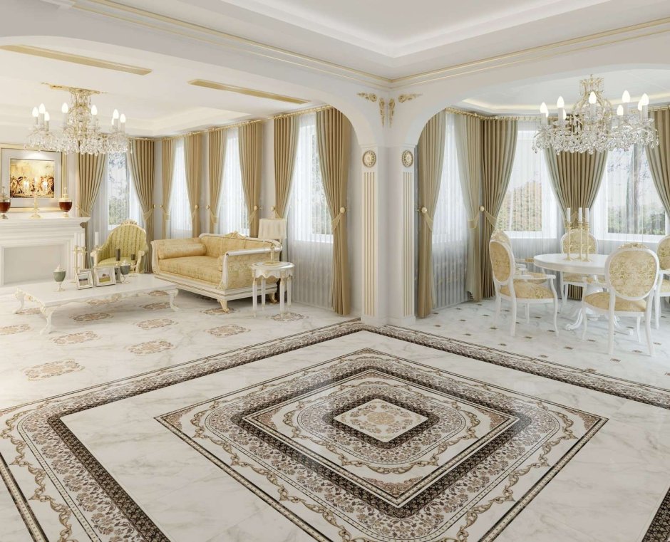 Centro Rosette декор напольный угловой 41x41