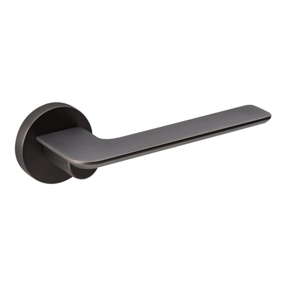 Black Door Handle Dummy (63mm Rose) i Mucheln Edge Series