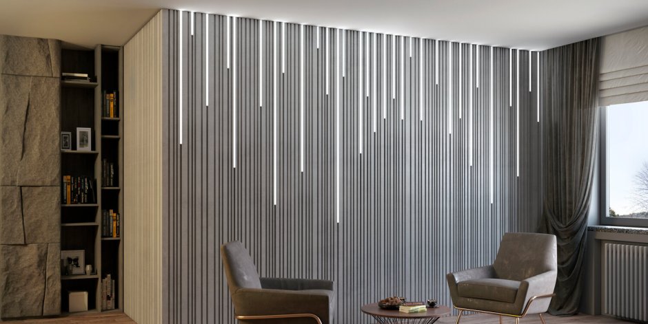 Гипсовая 3д панель Barcode от Artpole