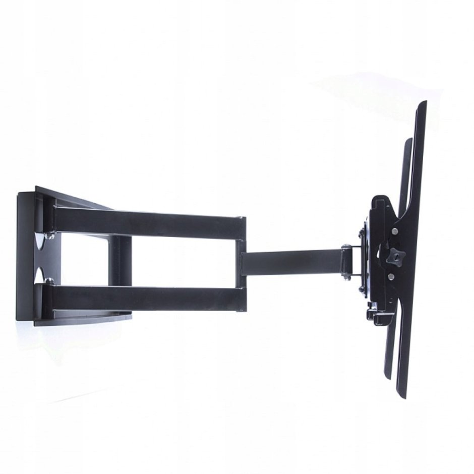Кронштейн Kromax Casper-100, 10-26",VESA Max 100*100, до15кг, фиксированный, черный