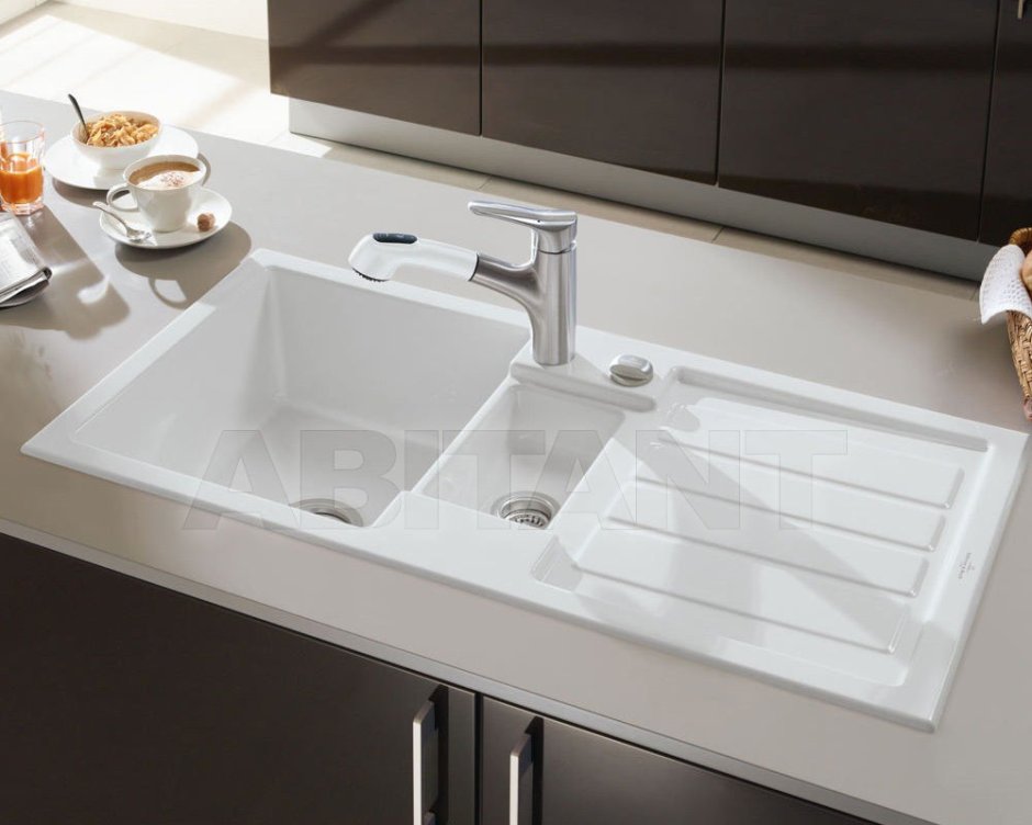Villeroy Boch мойка керамическая
