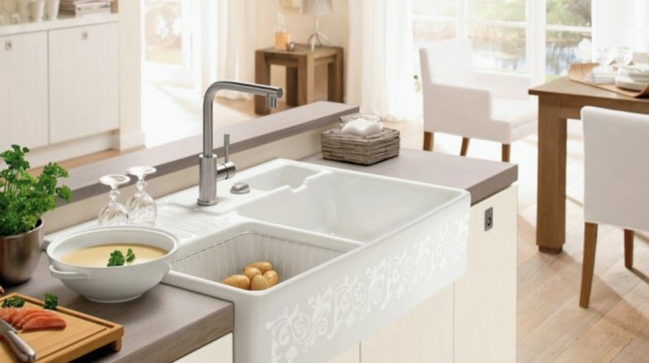 Мойка Double Bowl Sink 632392r1 White Alpin