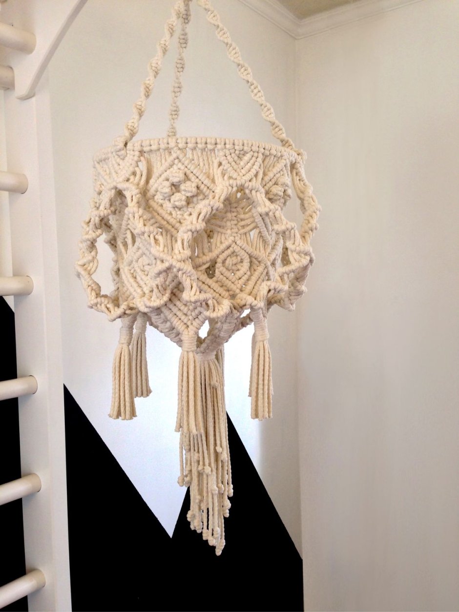 Macrame шнур светильник