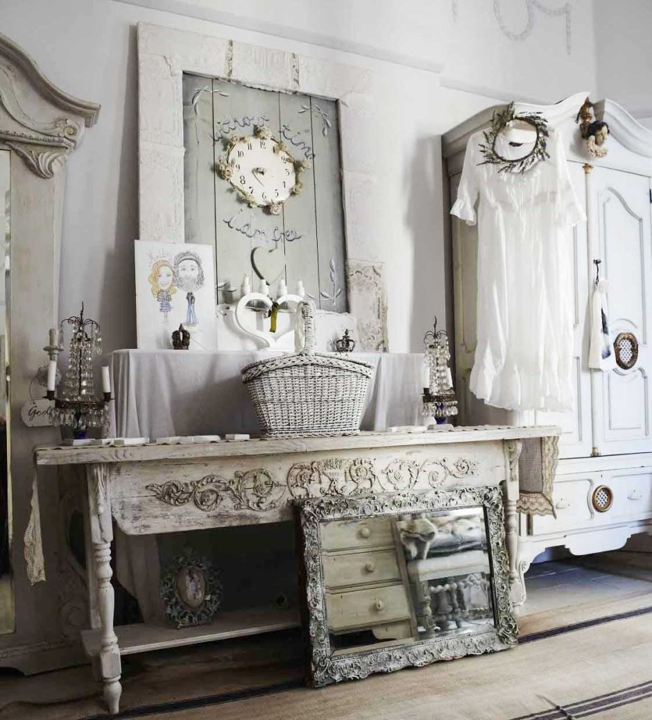 Shabby Chic стиль в интерьере