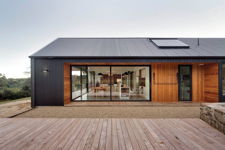 Барн хаусы Barn House с односкатной крышей