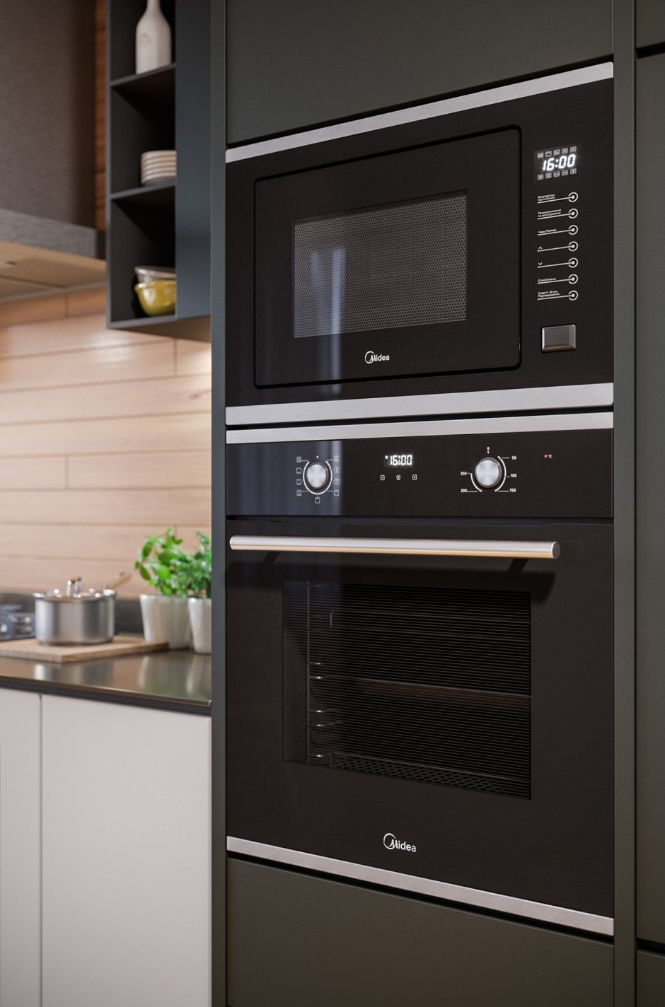 Микроволновая печь встраиваемая Midea mi9250bx