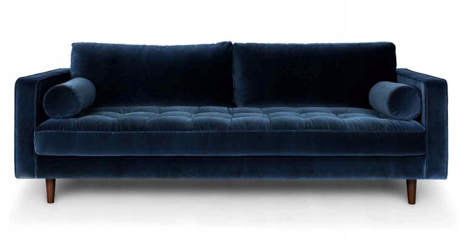 Диван прямой unico Sofa 2 Blue