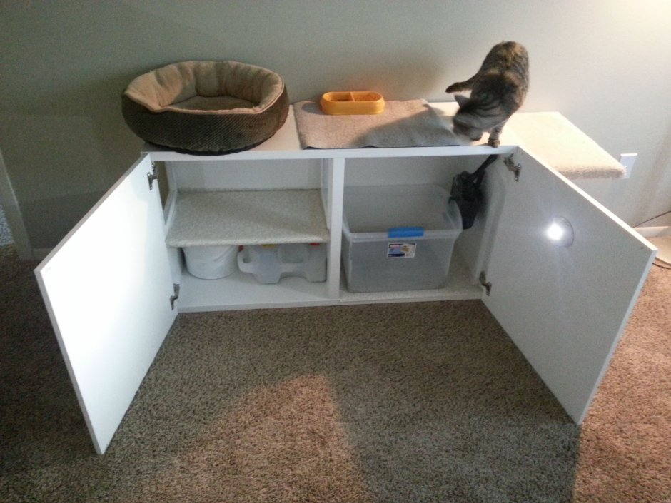 Кошачий туалет ikea