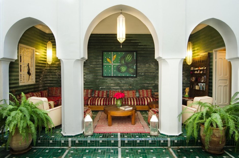 Патио марокканский дворик