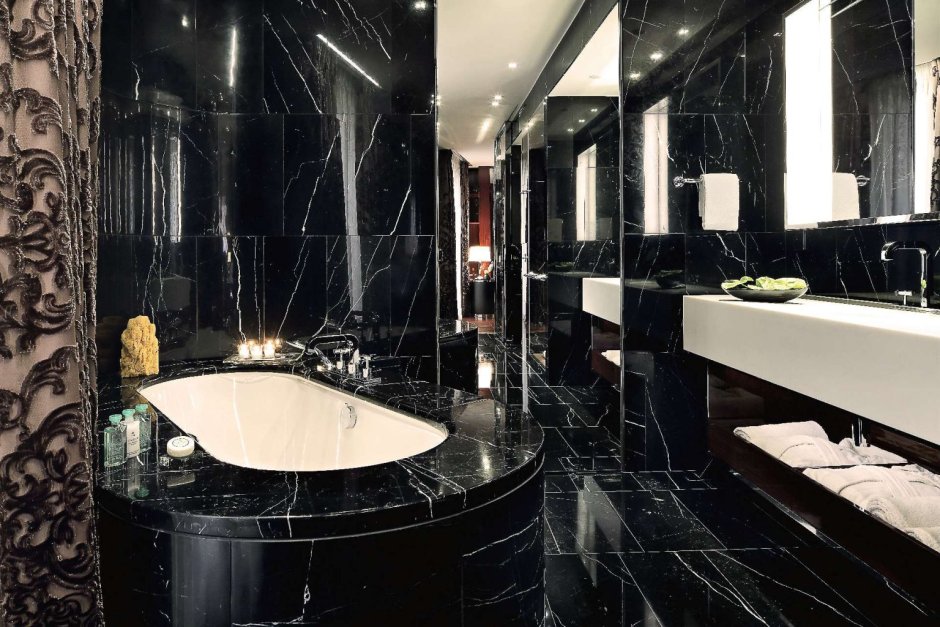 Black Marquina мрамор