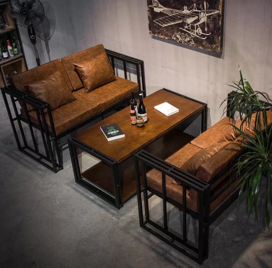 Столы и стулья для ресторанов и кафе в стиле Loft