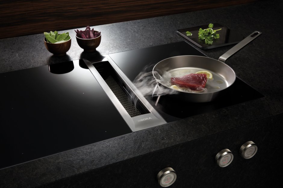 Варочная панель со встроенной вытяжкой al200 Gaggenau