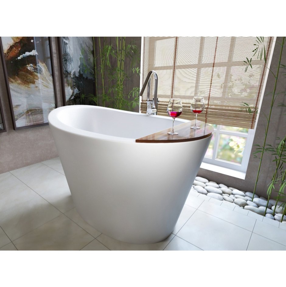 True Ofuro сидячая каменная ванна в японском стиле