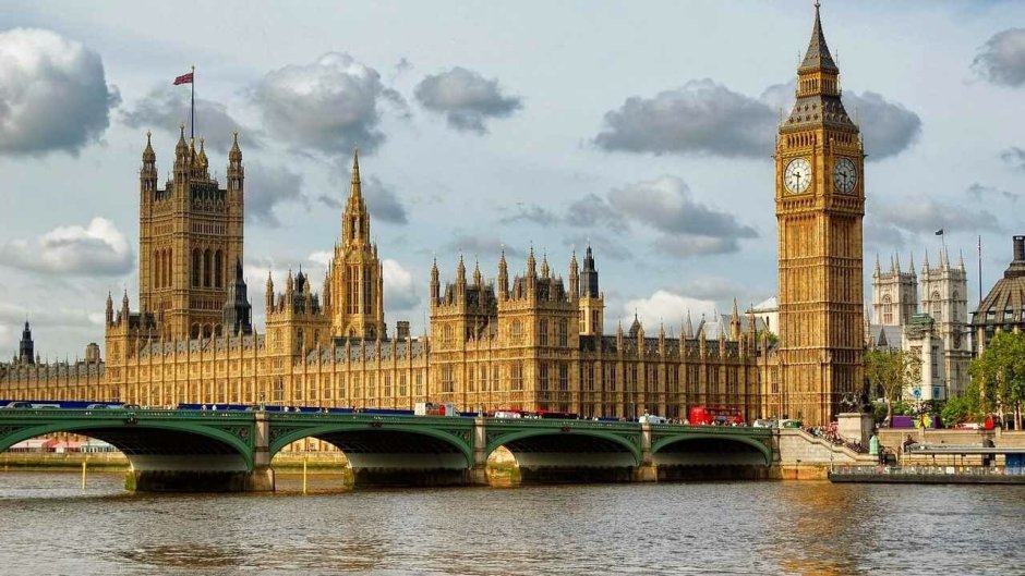 Парламент Великобритании Лондон Биг Бен