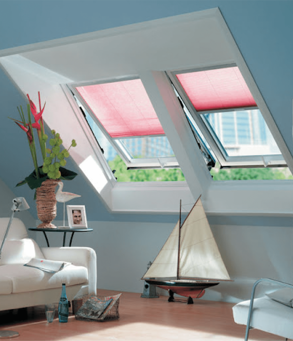 Шторы для мансардных окон Velux