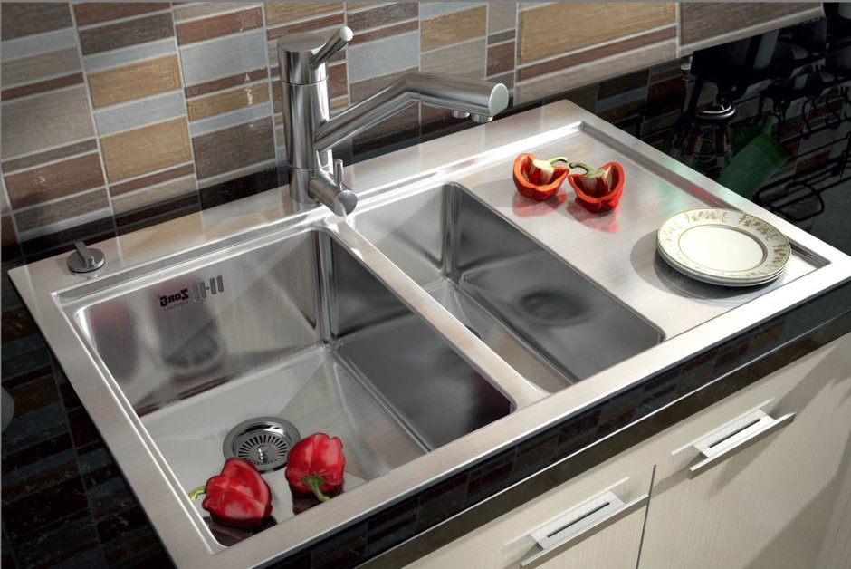Кухонная мойка Zorg r 5178-2-l