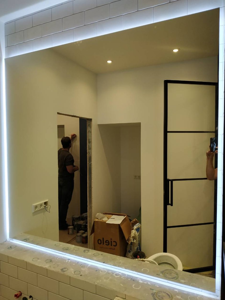 Зеркало Shine Classic с подсветкой 120x100