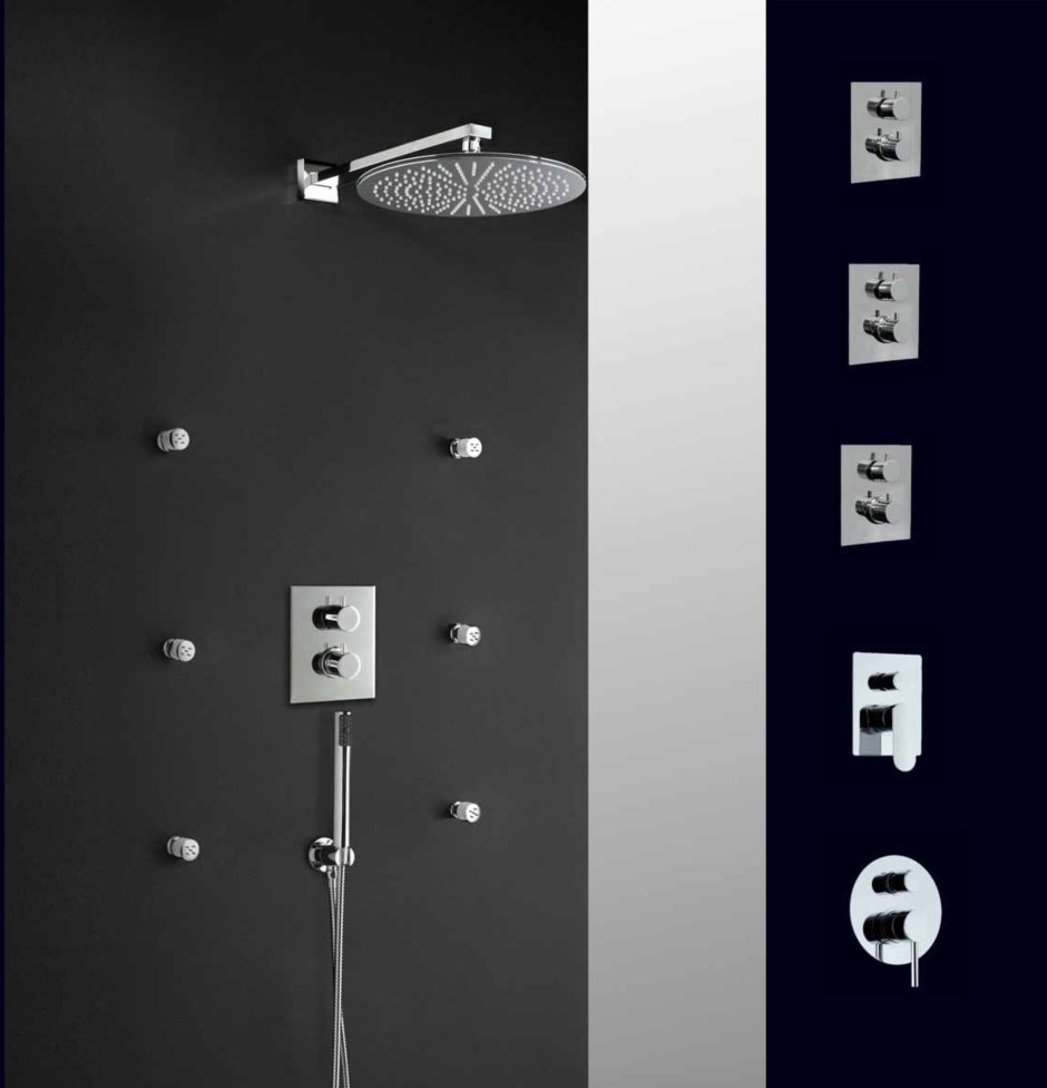 Встраиваемая душевая система скрытого монтажа Hansgrohe