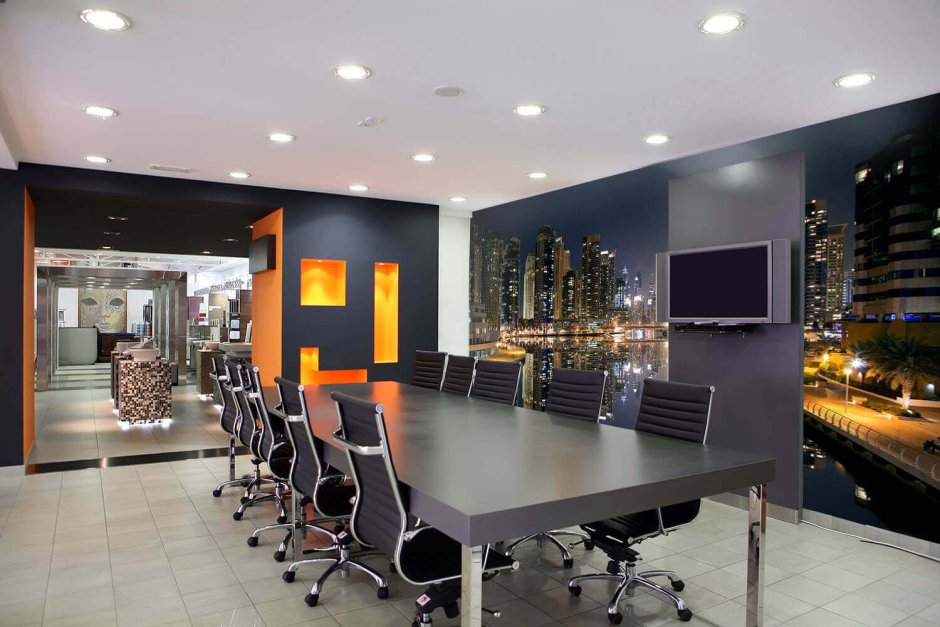 Дизайнерская отделка офиса