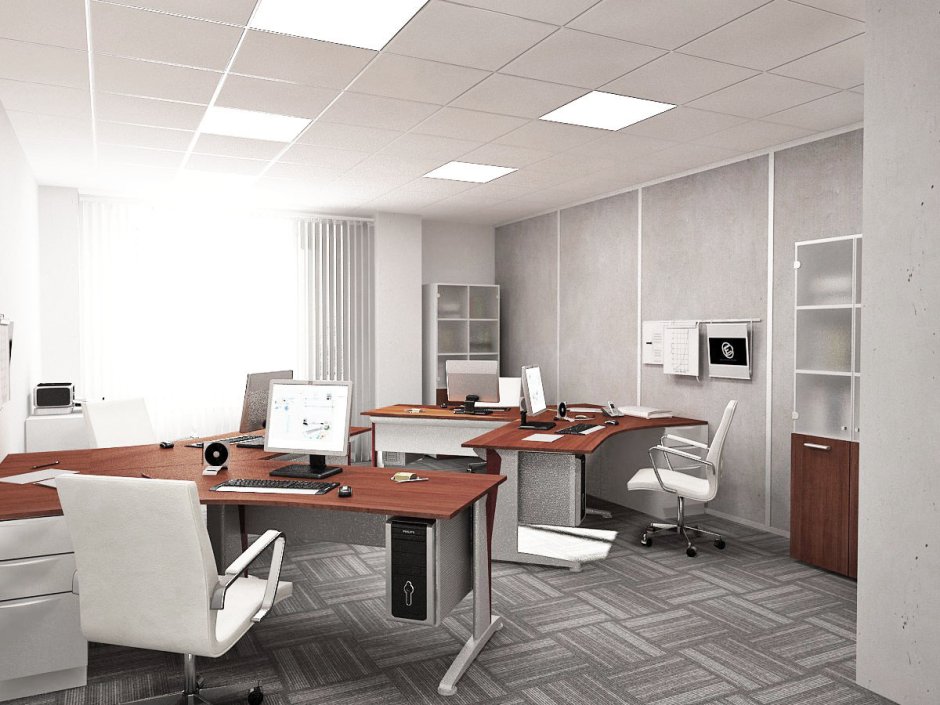 Интерьер небольшого офиса