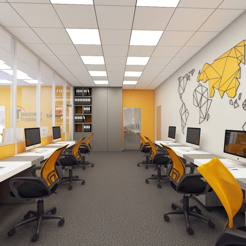 Офис продаж интерьер