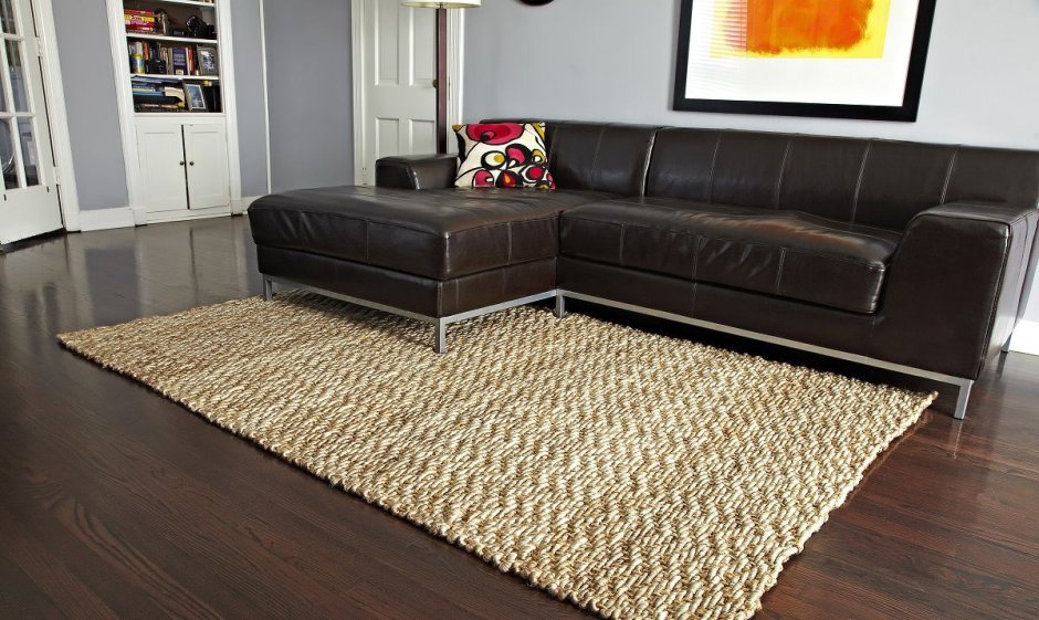 Джутовый ковер ikea