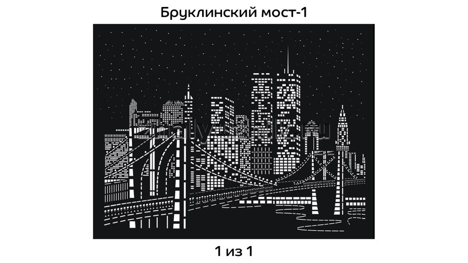 Перфорированные шторы ночной город
