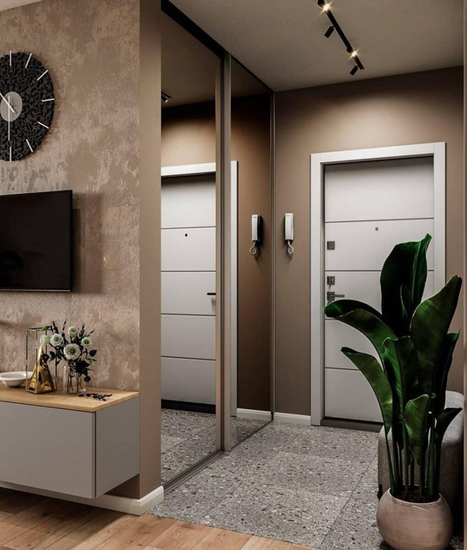 Стильный интерьер прихожей