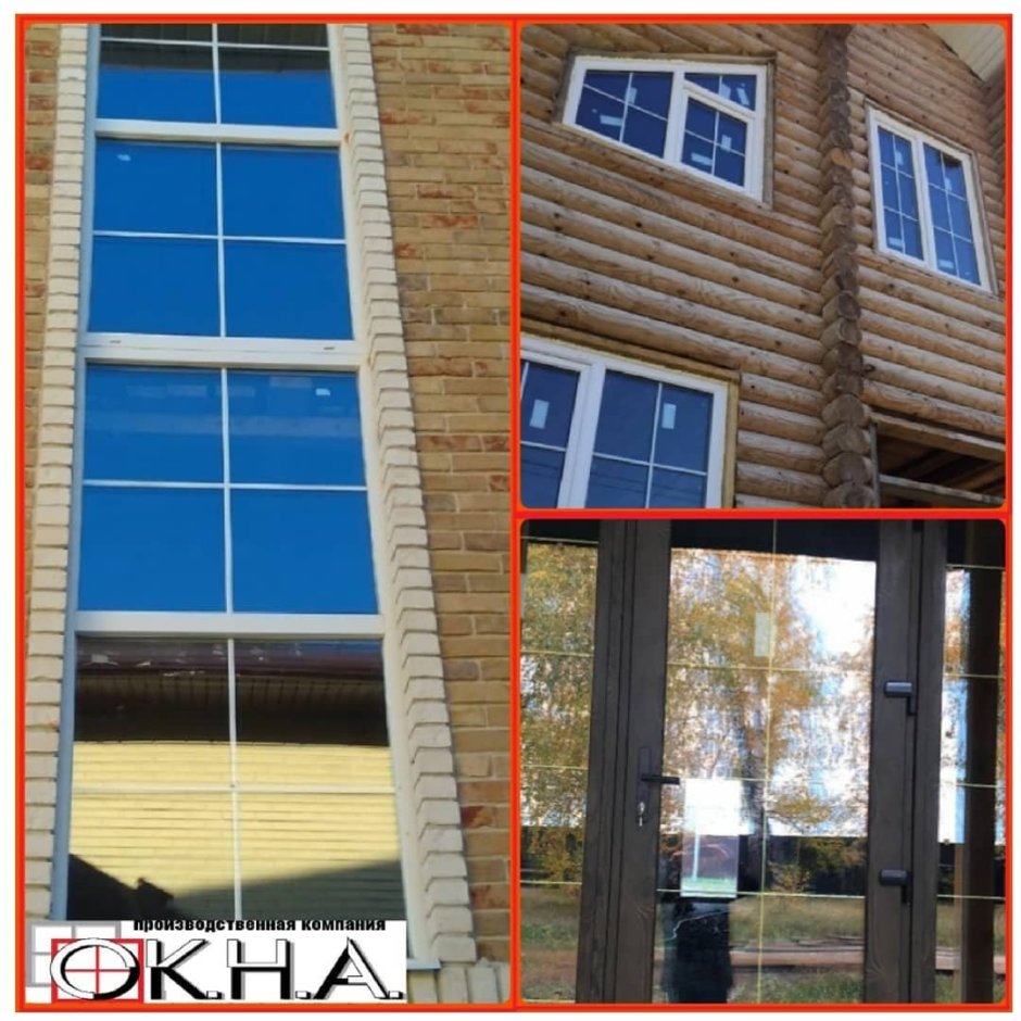 Необычные окна со шпросами