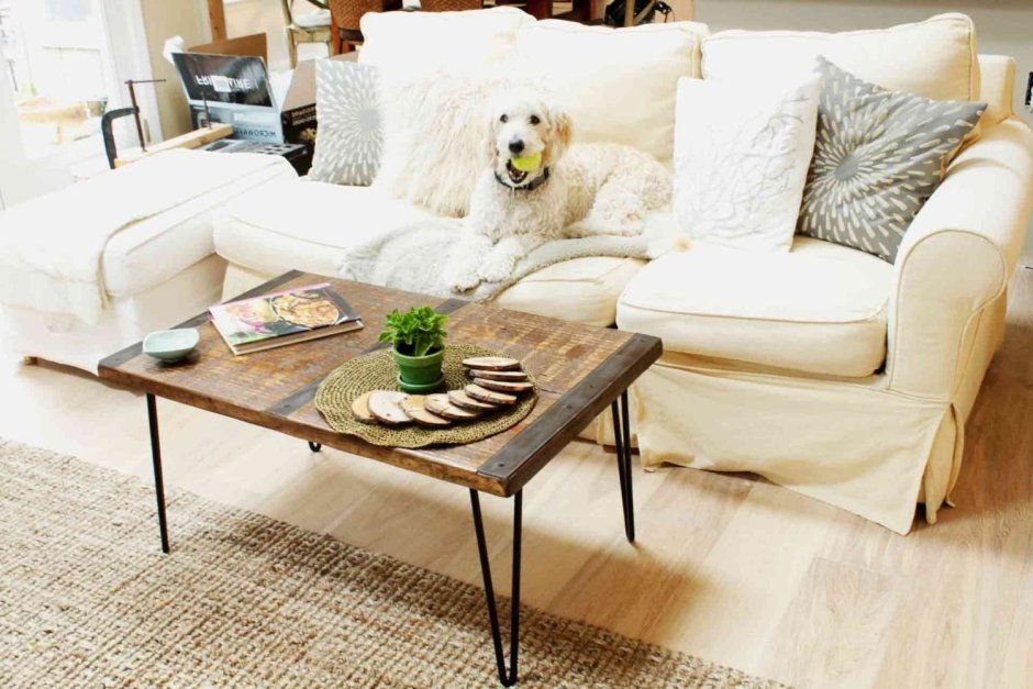 Журнальный столик Fargo 40" Round reclaimed Wood Coffee Table журнальный стол