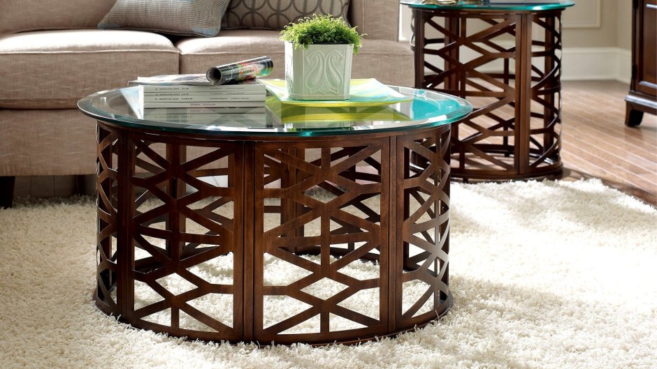 Журнальный стол Moon/mo-et(AVF) end Table Ivory (595x595x550)
