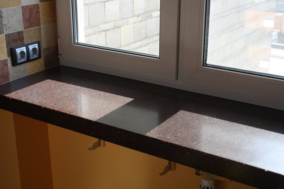 Подоконники из искусственного камня corian