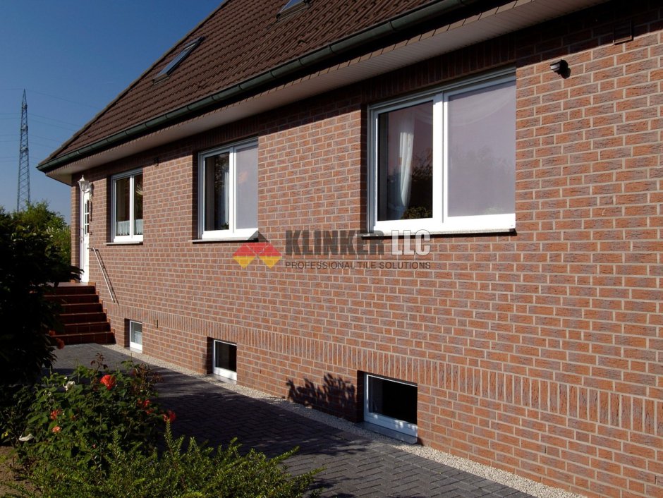 Кирпич Feldhaus Klinker k335nf90 carmesi Antic mana