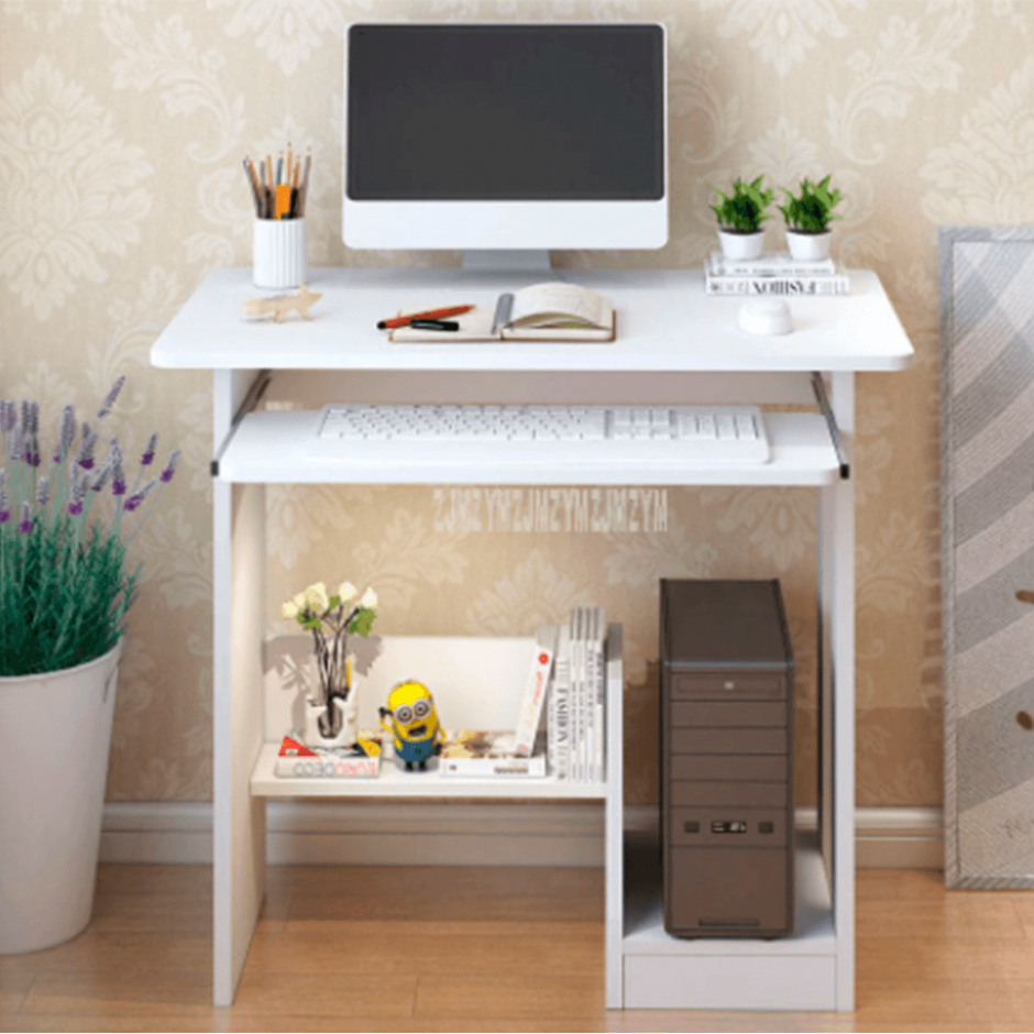 Стол компьютерный Homeoffice (белый, 1200х550х964 мм)