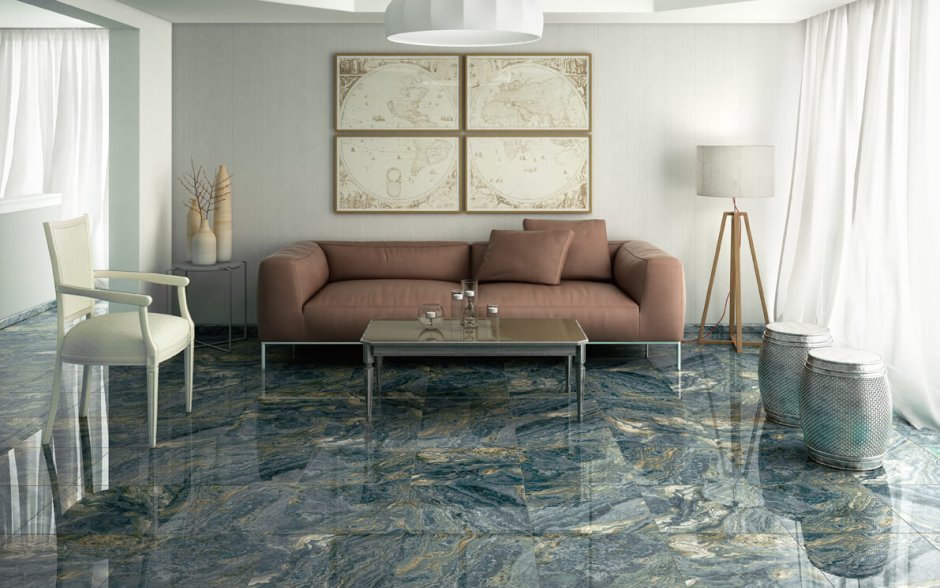 Керамогранит Aparici Agate Blue Pulido