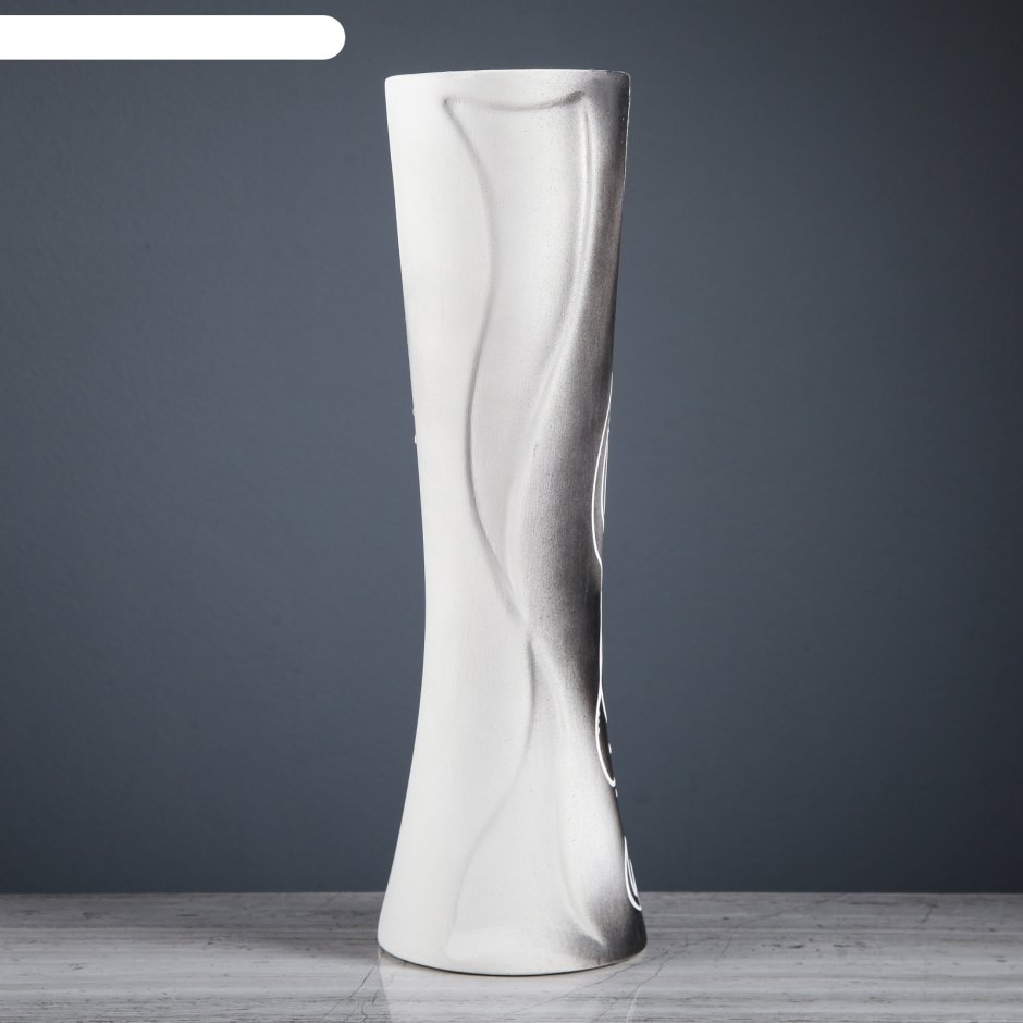Валберис белая напольная ваза