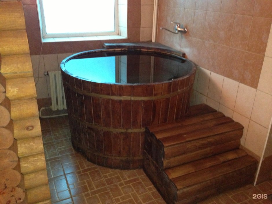 Купель в парилке