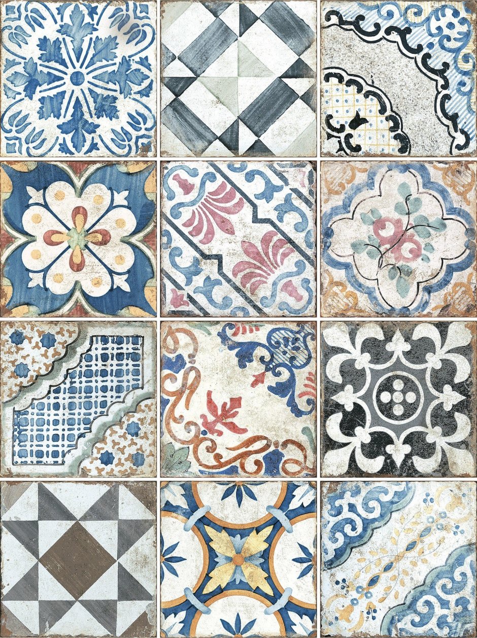 Almera Ceramica Patchwork Blue (пэчворк Блю)
