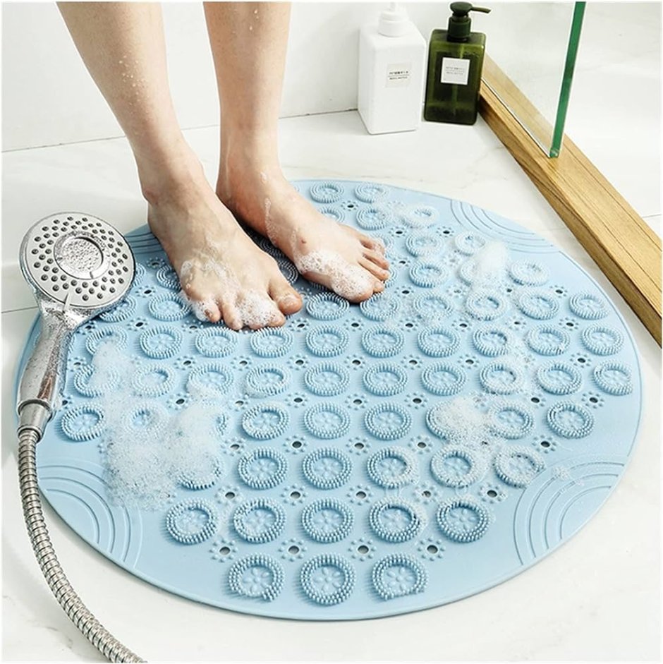 Силиконовые коврики для ванной комнаты
