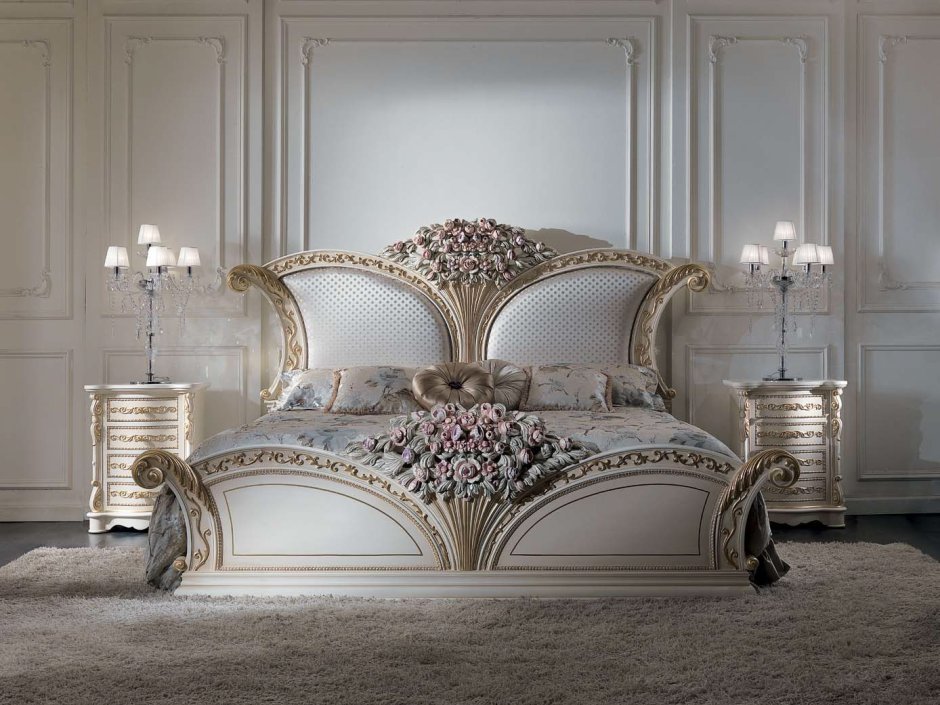 Люксури мебель спальня Италия