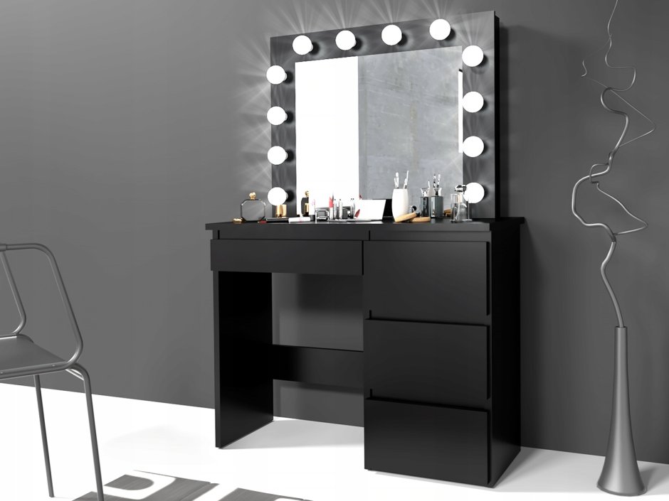Столик для макияжа с зеркалом