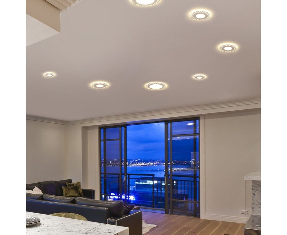 Можно ли использовать галогеновые лампы в натяжных потолках