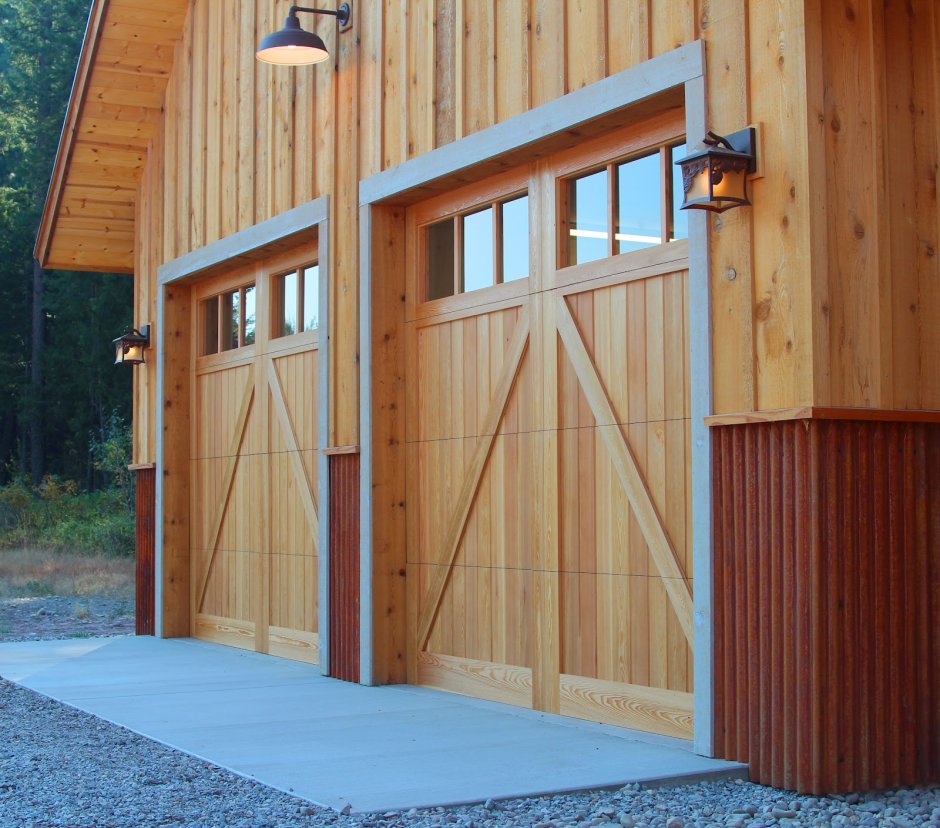 Двери для сарая деревянные недорого