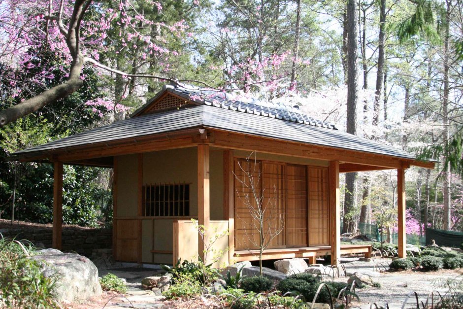 Дачный домик в японском стиле