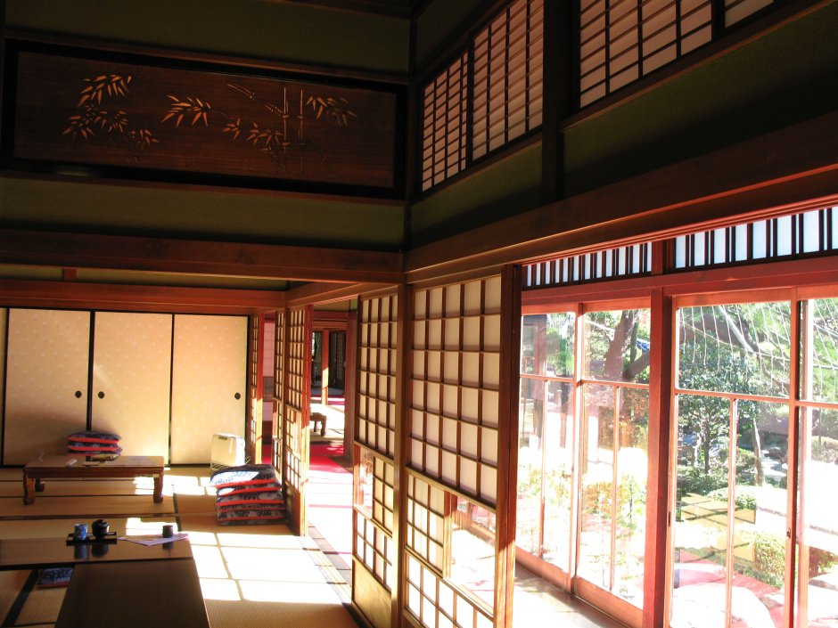 Минка японский дом интерьер