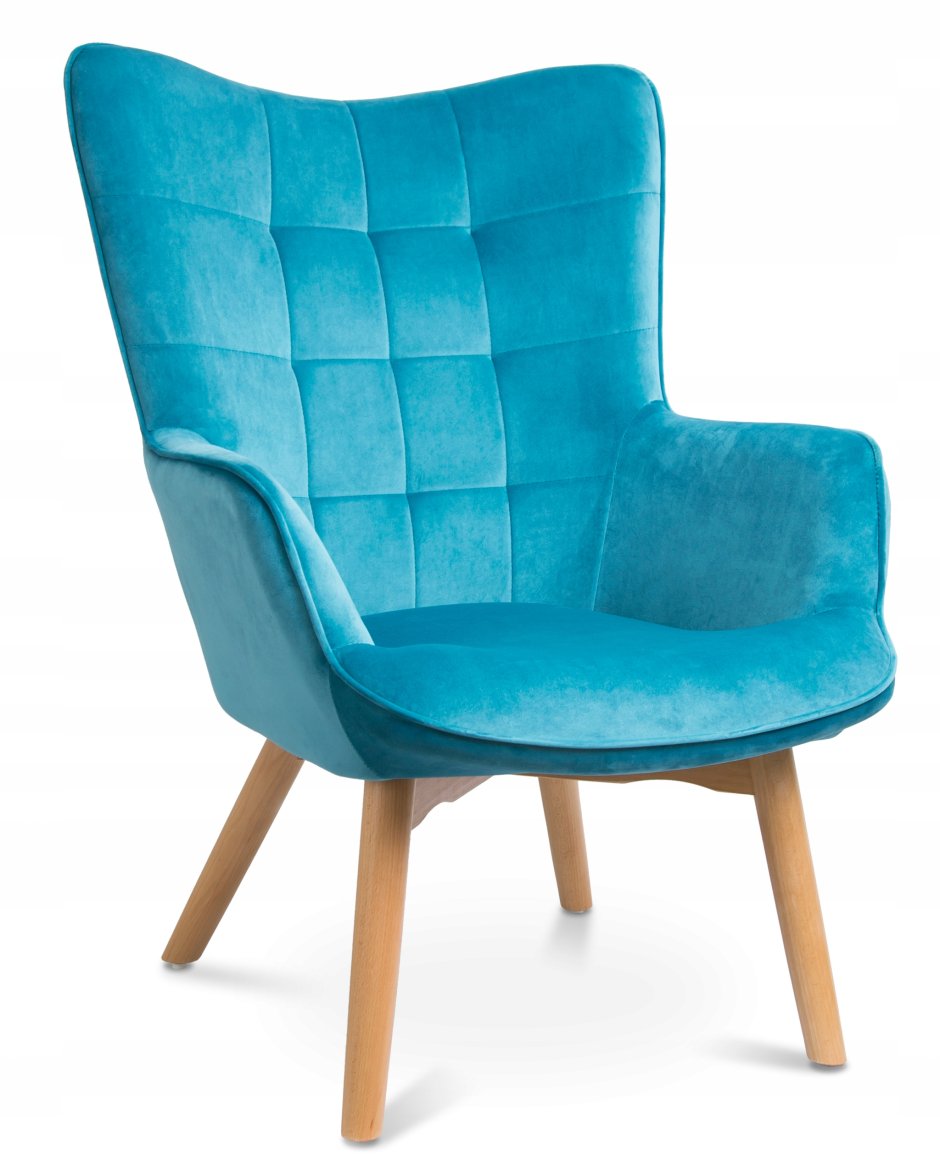 Кресло бирюзового цвета