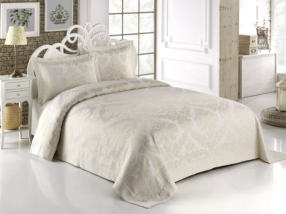 Комплект с покрывалом Karna Lidya 240x260 см